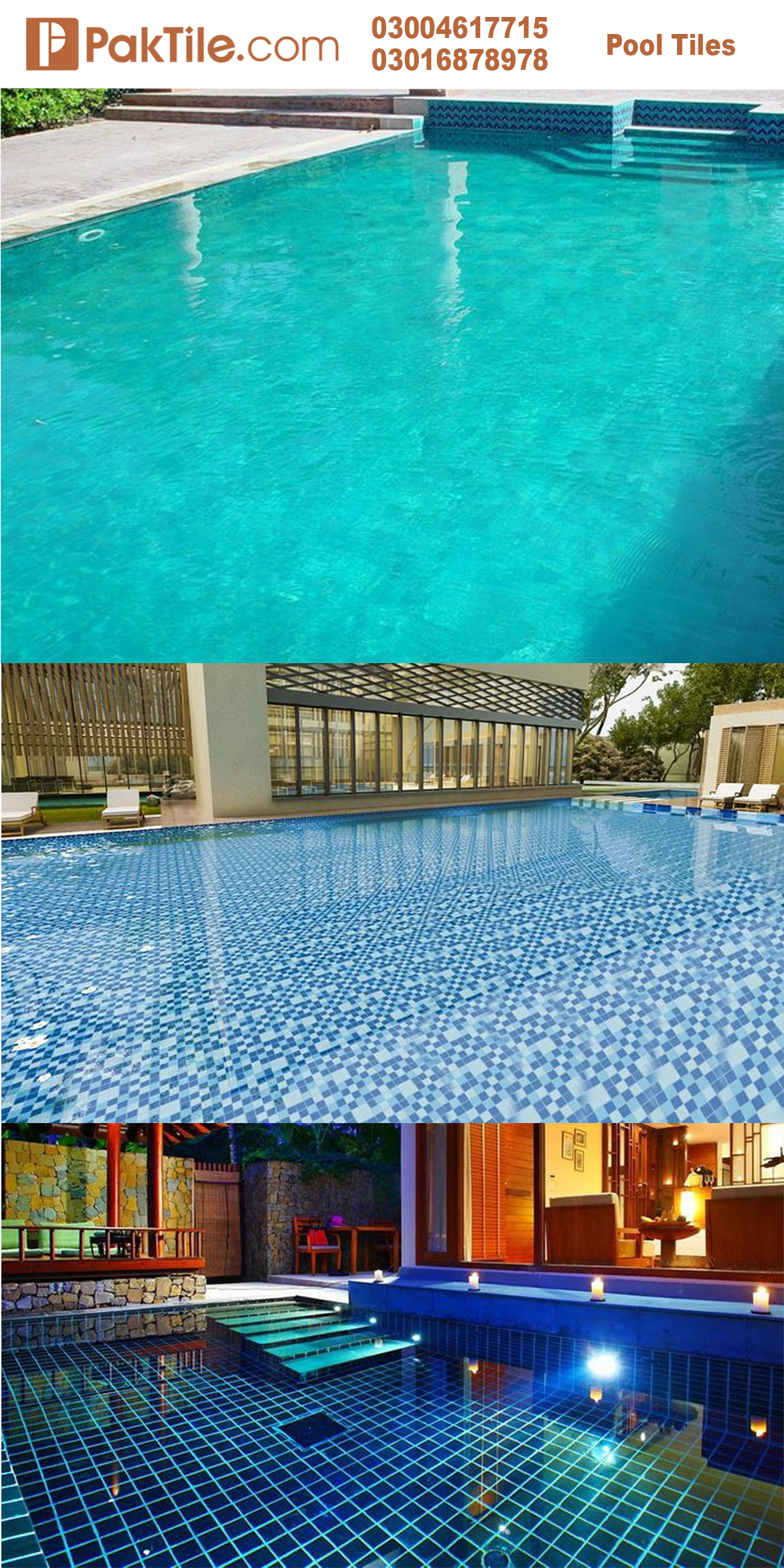 Swimming Pool Tiles Design in Islamabad