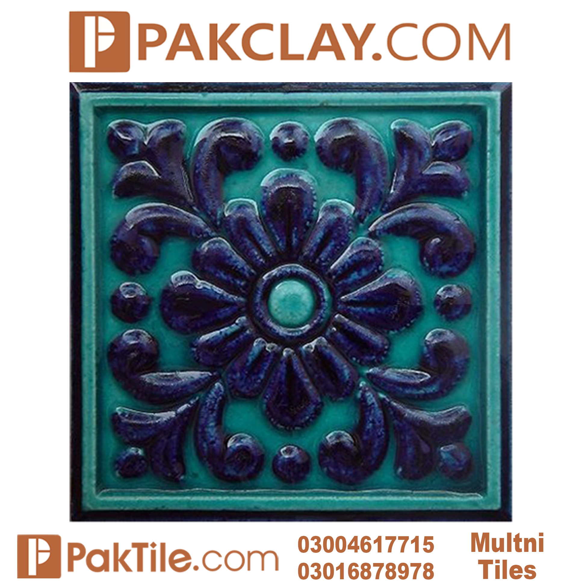 3 Handmade Multani Tiles Islamabad