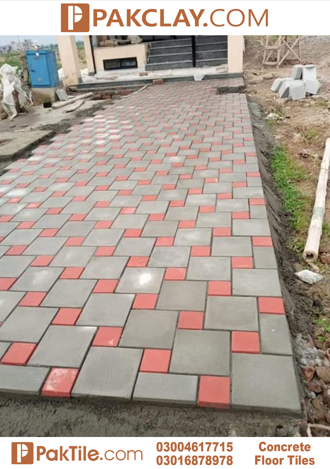 Outdoor Concrete Floor Tiles Price