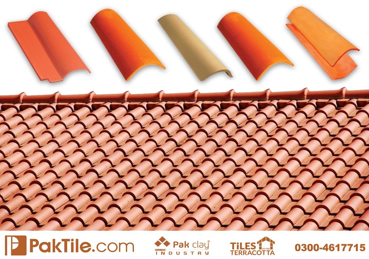 Terracotta Roof Tiles Natural Clay Khaprail Tiles