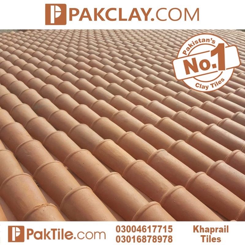 Natural clay industry khaprail tiles in Rawalpindi