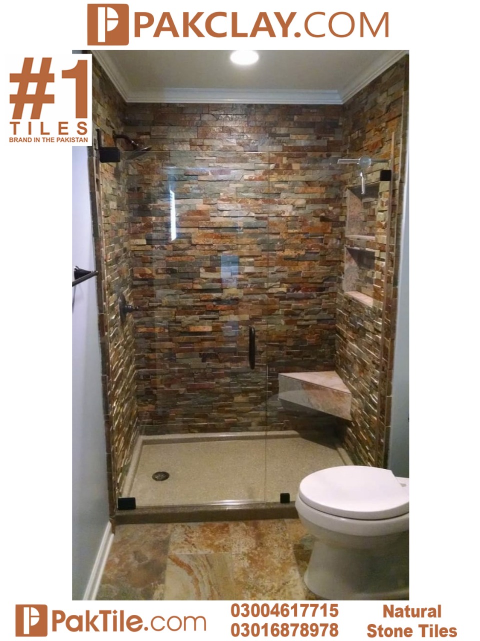 Bathroom stone cladding tiles designs