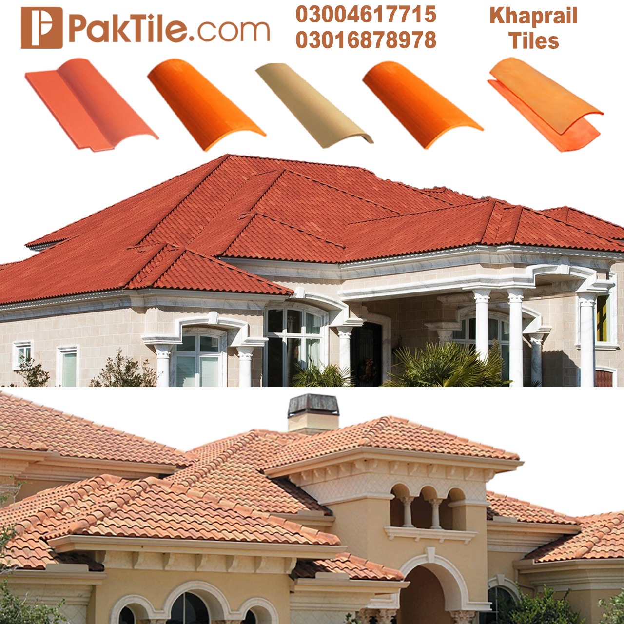 Best Glazed Khaprail Tiles Kohat