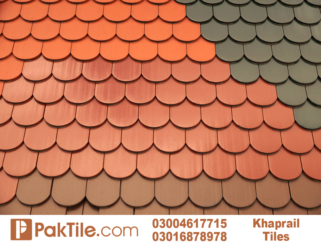 Glazed Khaprail Tiles in Chishtian