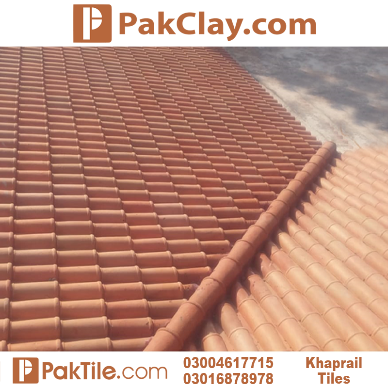 Pak Clay Khaprail Tiles Haroonabad