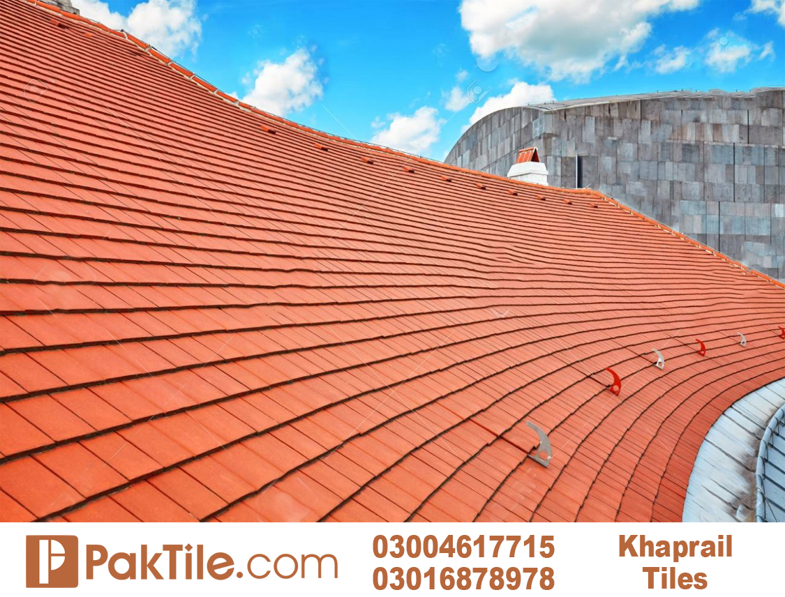 Red Khaprail Tiles Chishtian