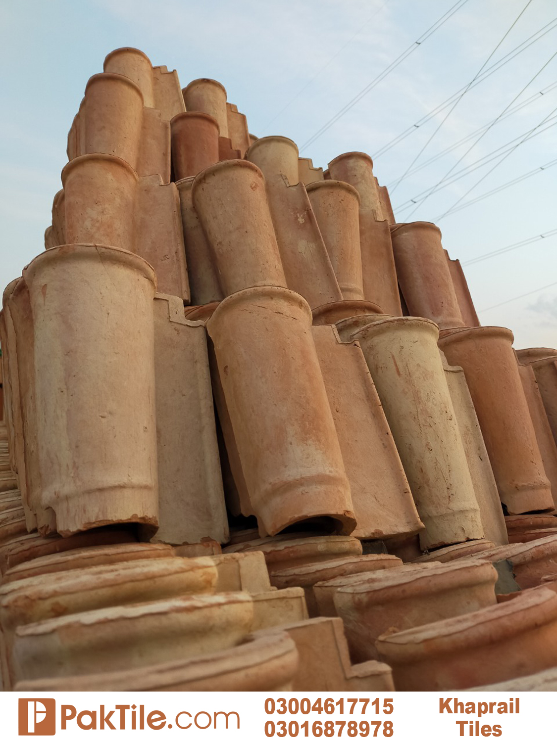 Red Khaprail Tiles in Thatta