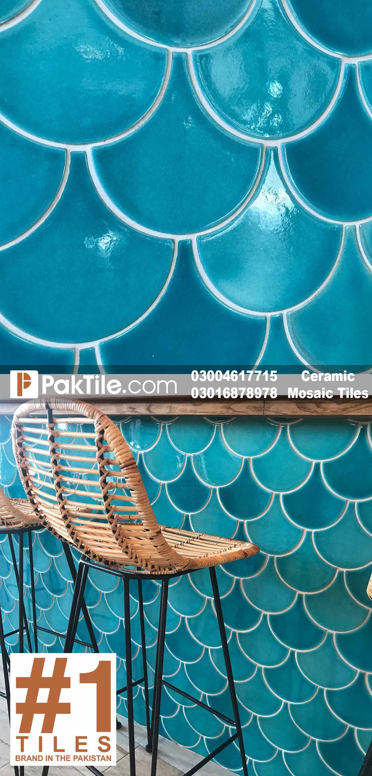 Pak Clay Moroccan Mosaic Tiles Design in Lahore