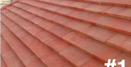 Glazed Khaprail Tiles Fixing