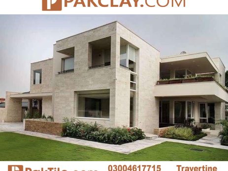 Home Front Elevation Wall Travertine Marble Tiles