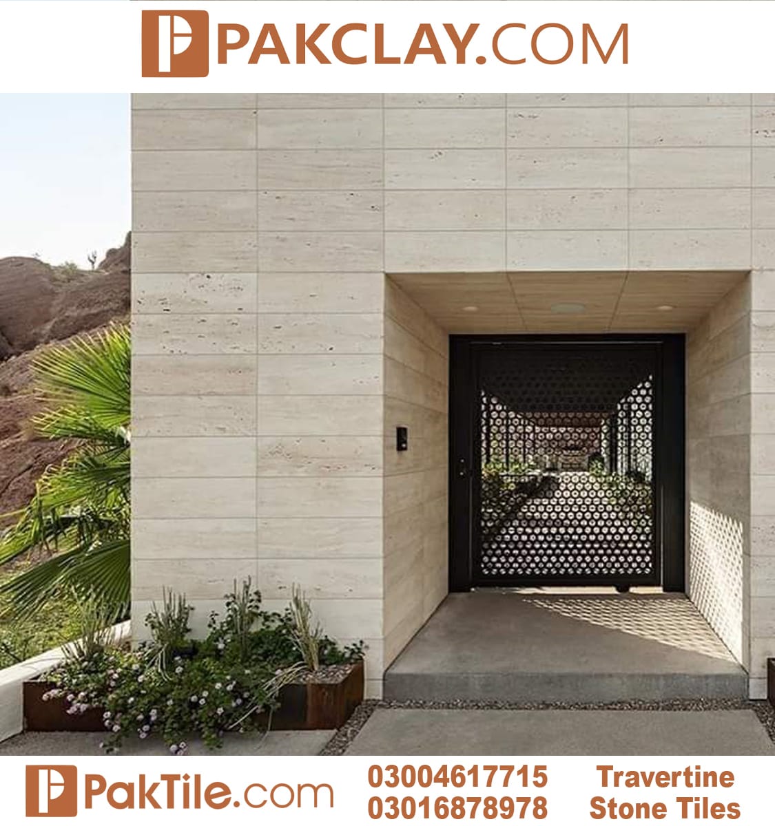 Outdoor Travertine Marble Tiles Price in Pakistan