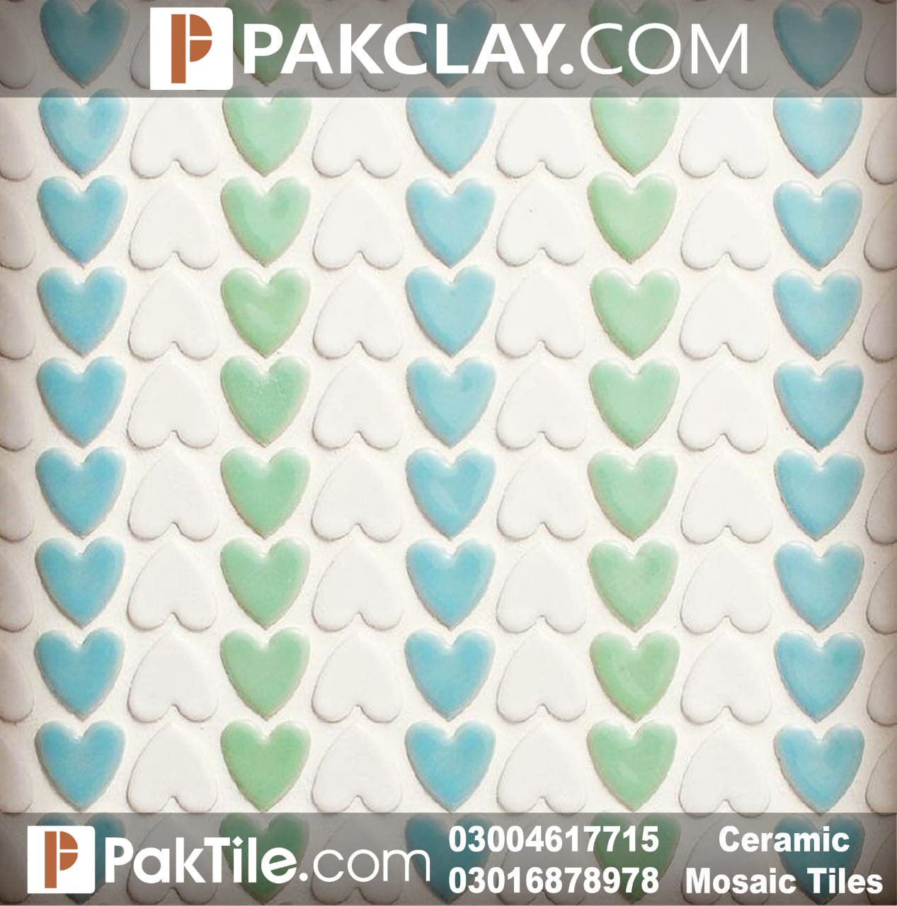 Pak Clay Art Mosaic Tiles Design