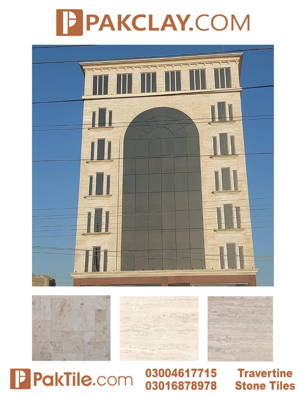 Travertine marble stone cladding facade tiles colors