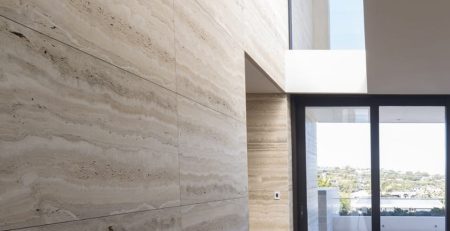 Travertine marble wall cladding tiles