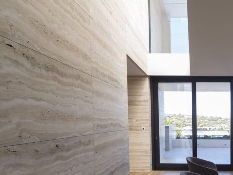 Travertine marble wall cladding tiles