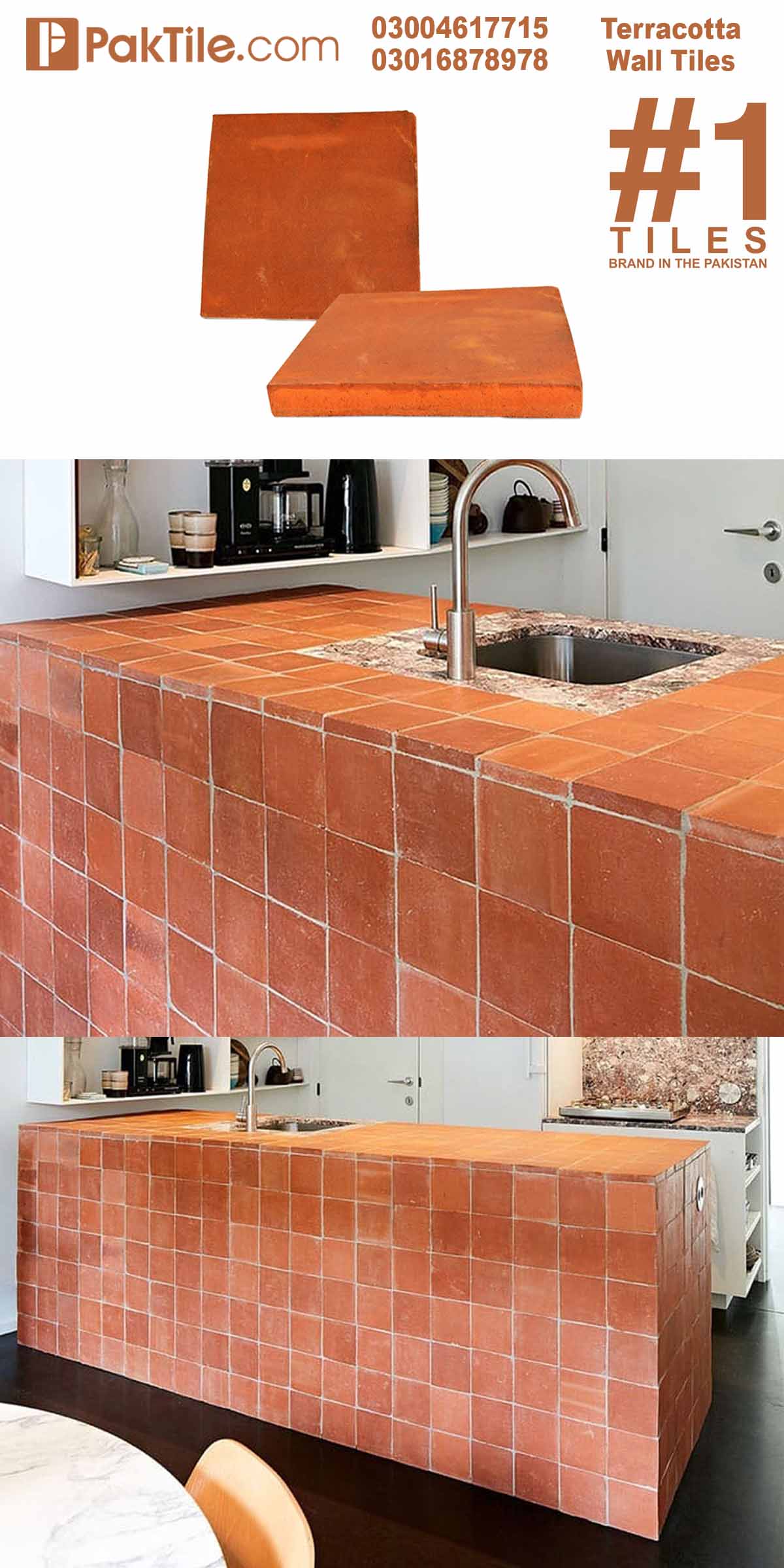 Pak clay brick tiles for walls