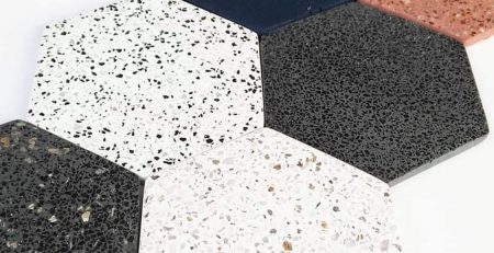 Hexagon terrazzo floor tiles price