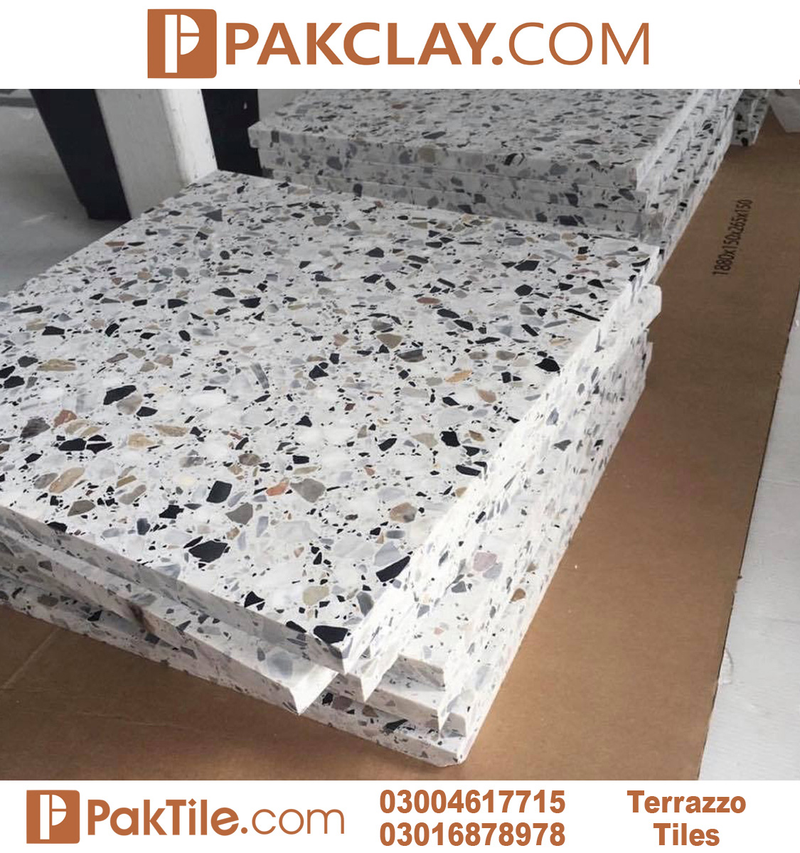 Terrazzo tiles large