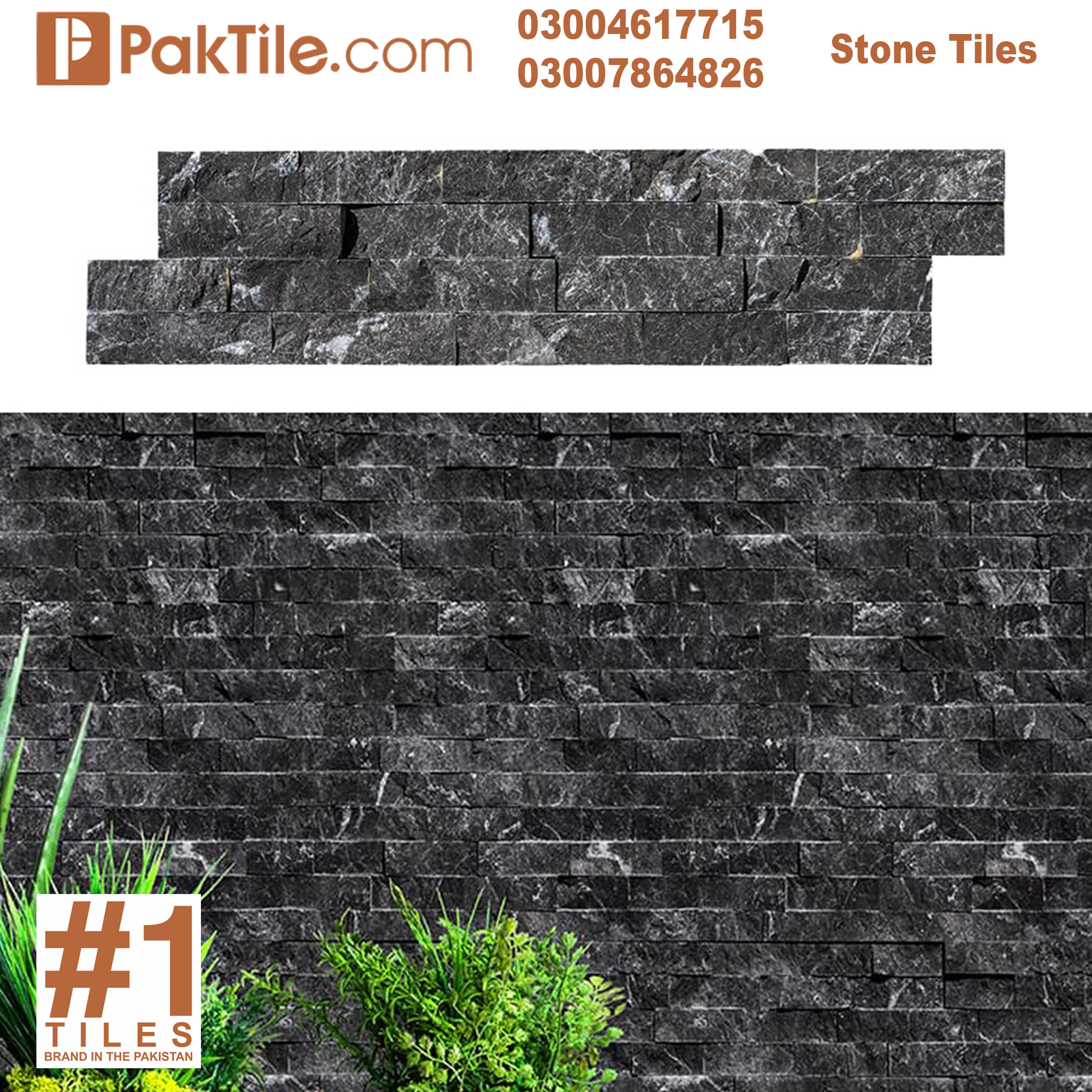 Black Chakwal Stone Design