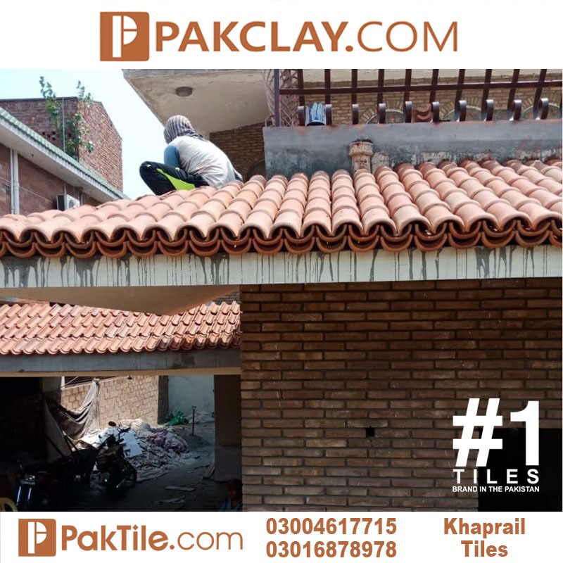 Fixing khaprail tile