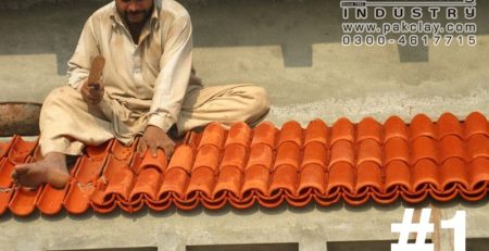 Fixing khaprail tiles