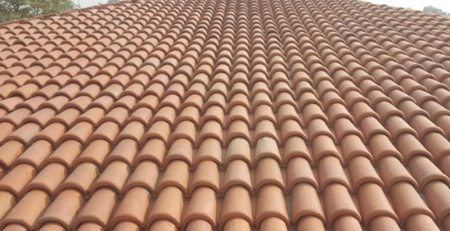 Terracotta Khaprail Tiles