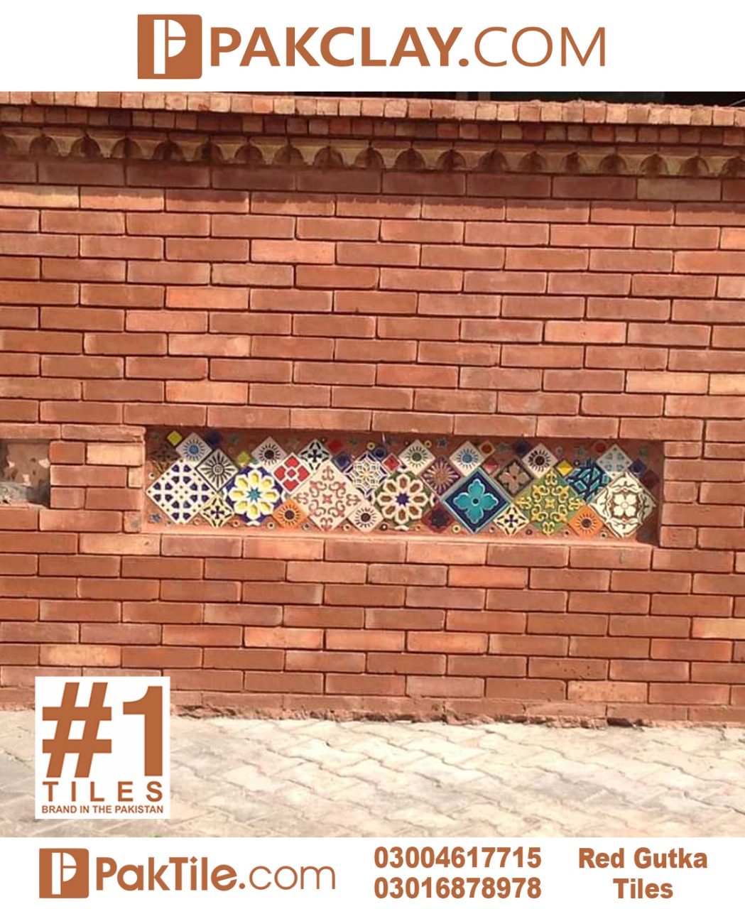 Brick Gutka Tile Designs In Pakistan