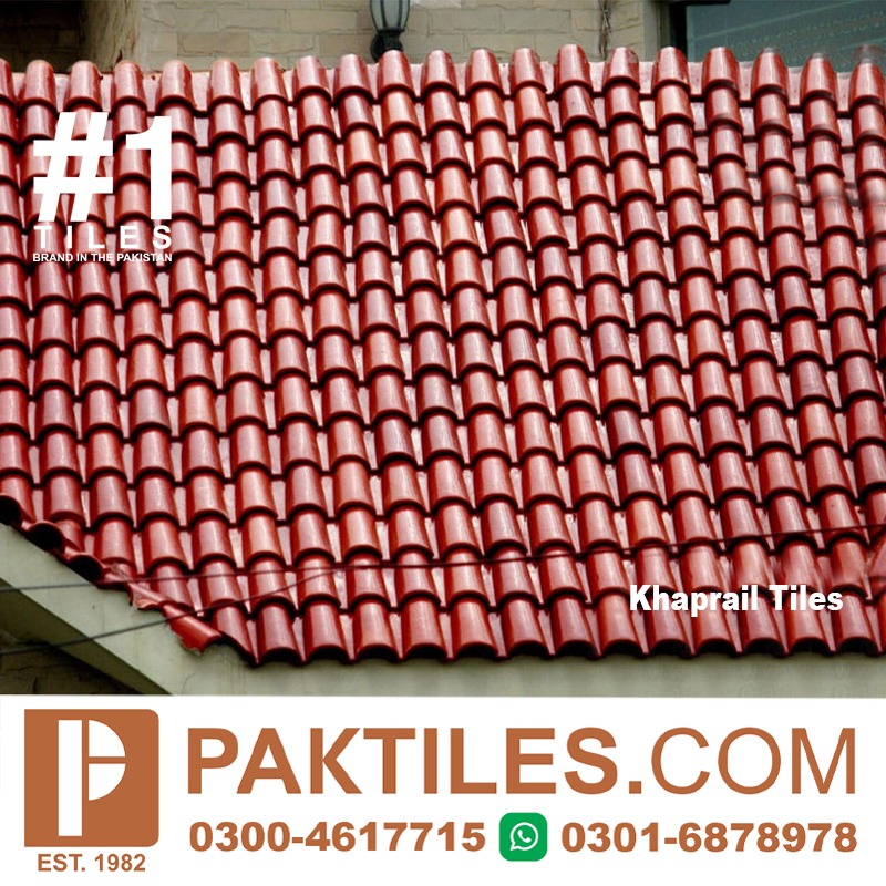 Red Khaprail Roof Tile Design