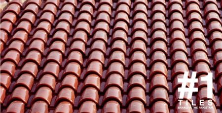 Red Khaprail Roof Tiles Design in DHA