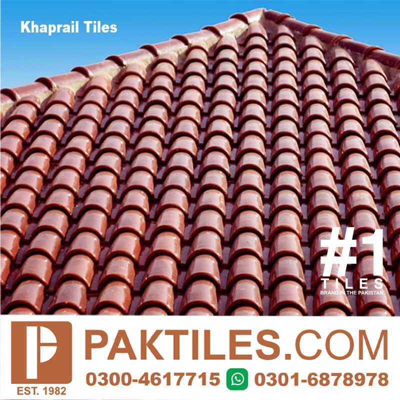 Red Khaprail Roof Tiles Design in DHA