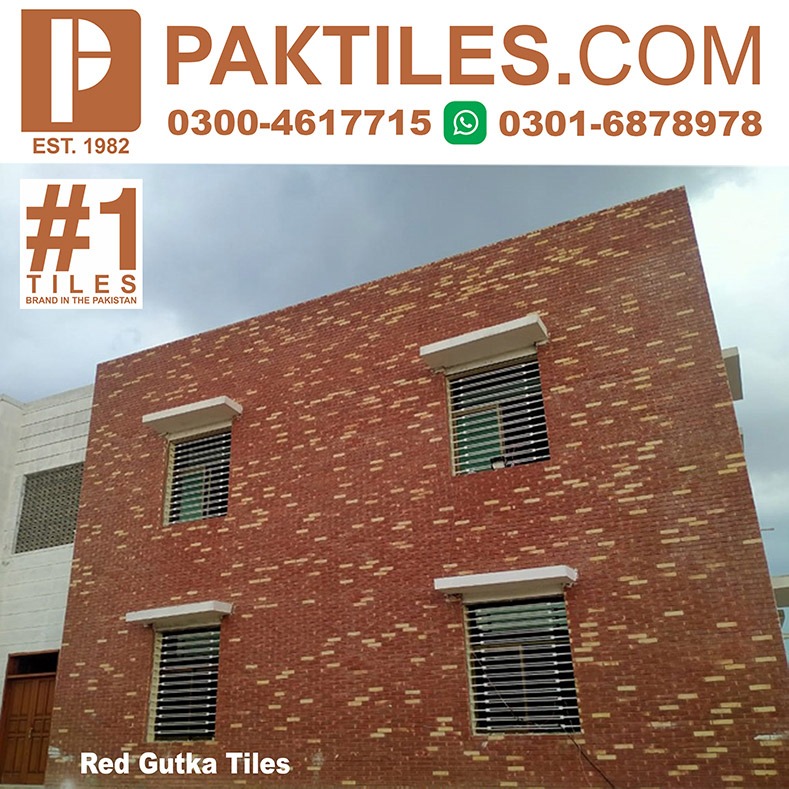 8 Terracotta Red Gutka Tiles Manufacturer in Islamabad
