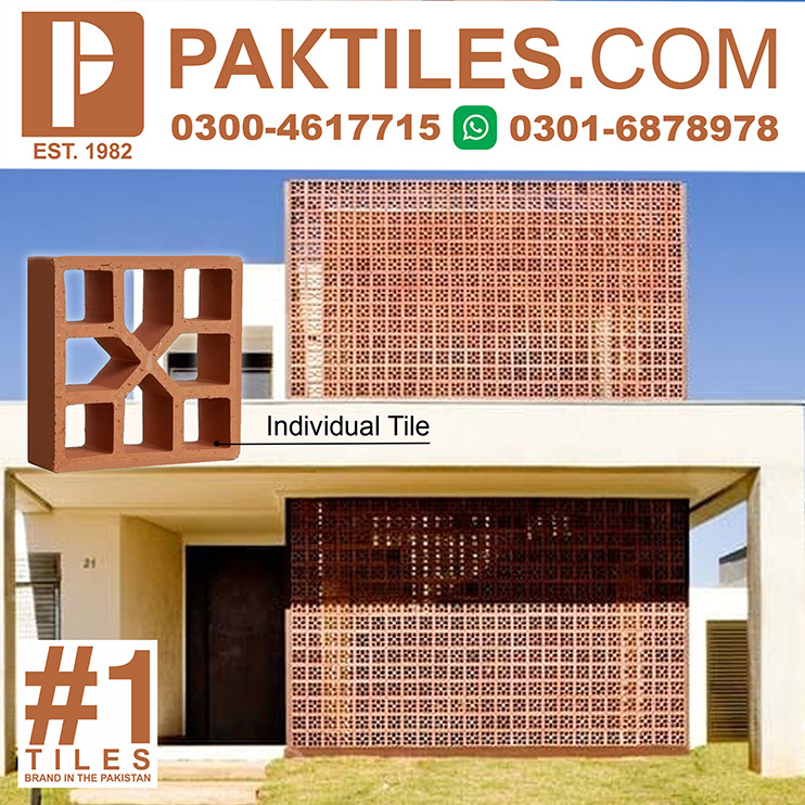 Terracotta Jali Tiles Design Price in Pakistan