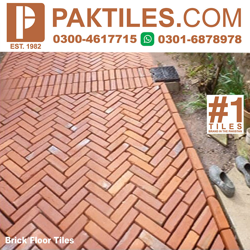 3 Red Bricks Outdoor Floor Gutka Tile In Sukkur Pakistan