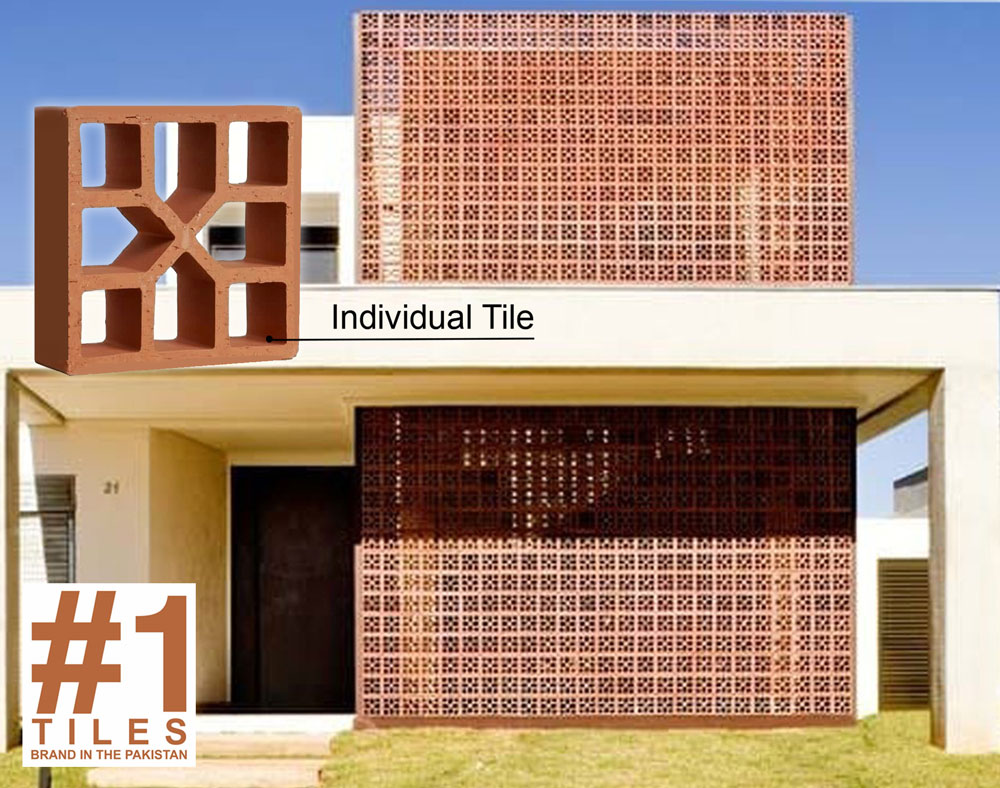 Breeze Bricks Terracotta Jali