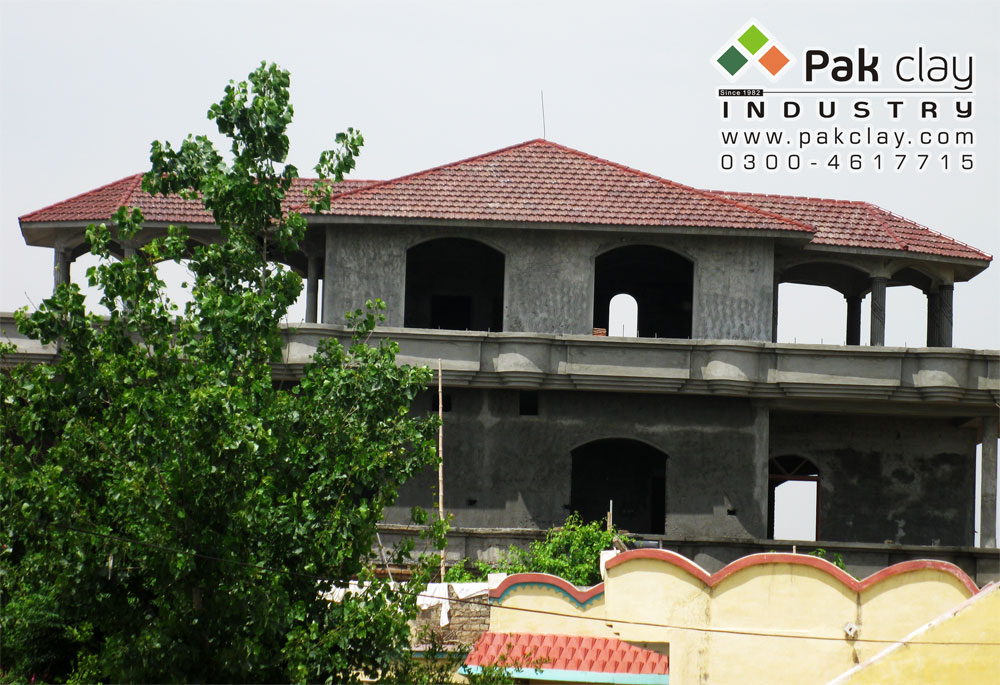 Brown Glazed French Roof Tile