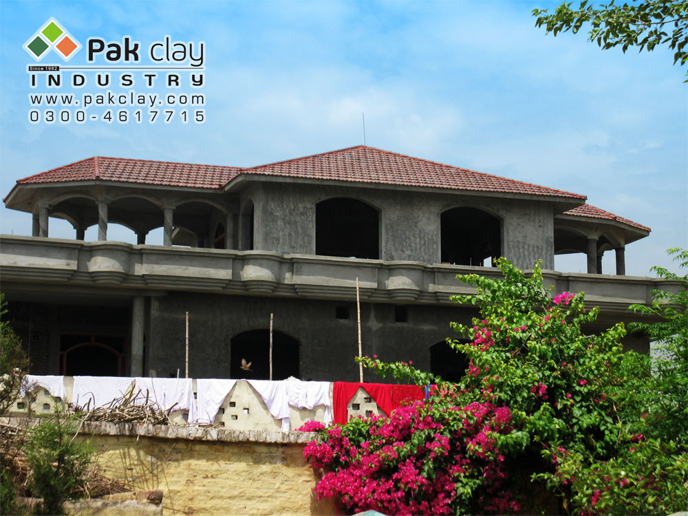 Brown Glazed French Roof Tile