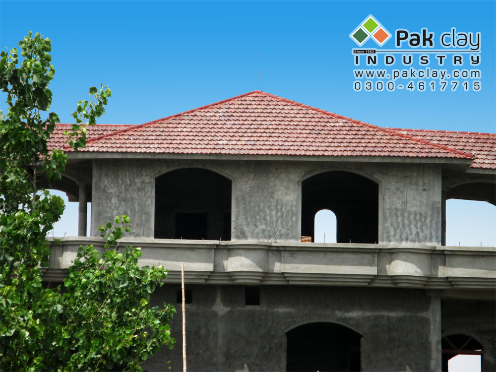 Brown Glazed French Roof Tile