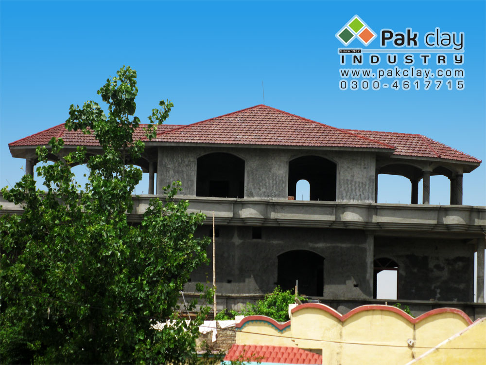 Brown Glazed French Roof Tile