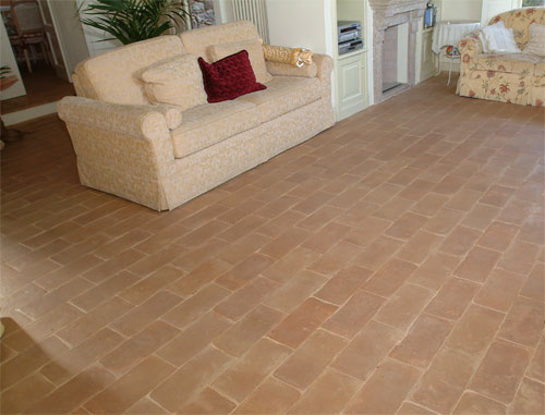 Rectangular Clay Floor Tiles