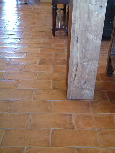 Rectangular Clay Floor Tiles
