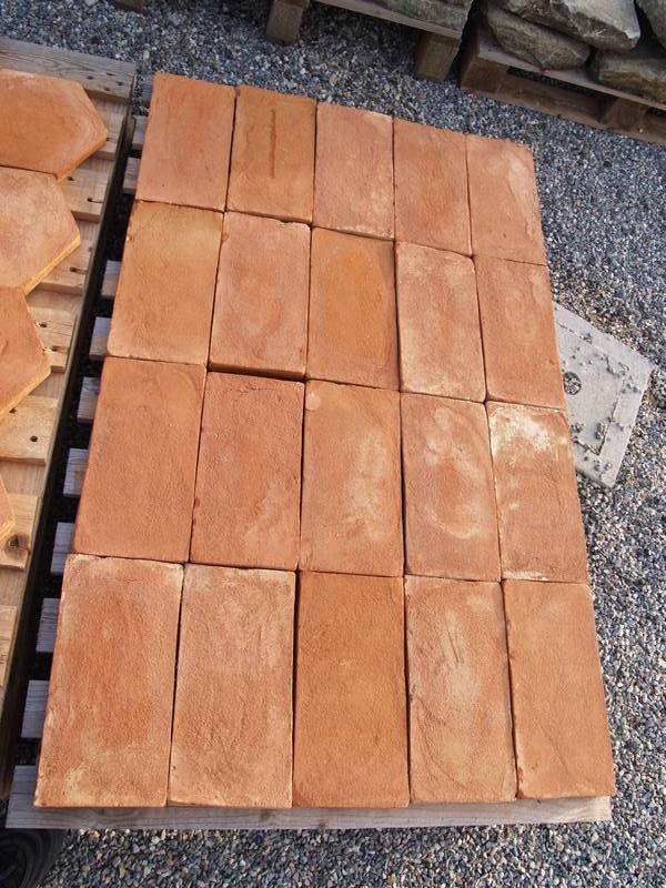 Rectangular Clay Floor Tiles
