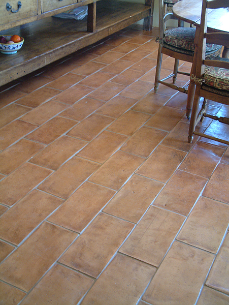 Rectangular Clay Floor Tiles