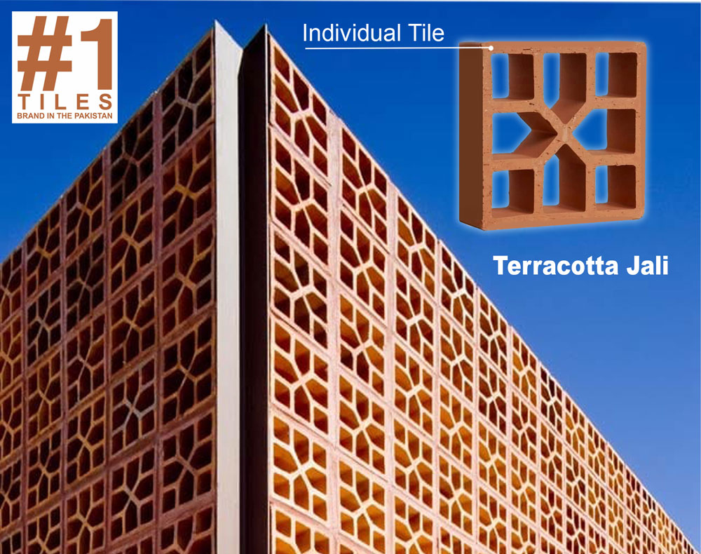 Red Clay Jali Screen Bricks