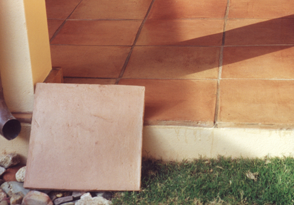 Square Clay Floor Tile 12x12x1"