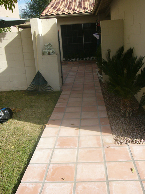 Square Clay Floor Tile 12x12x1"