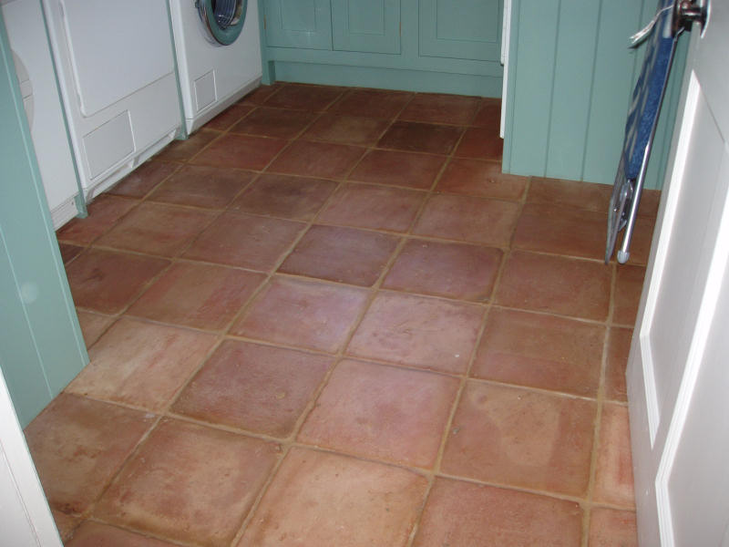 Square Clay Floor Tile 12x12x1"