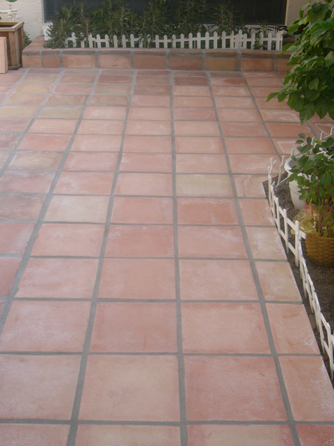 Square Clay Floor Tile 12x12x1"