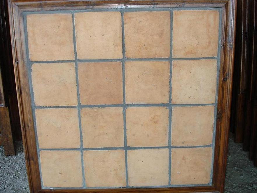 Square Clay Floor Tile 12x12x1"