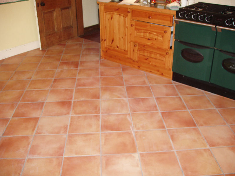 Square Clay Floor Tile 12x12x1"