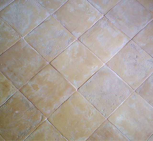 Square Clay Floor Tile 12x12x1"